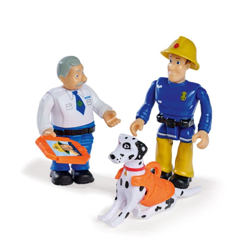 Simba - Fireman Sam Toy Figures - Sam, Steele, Radar 109252515