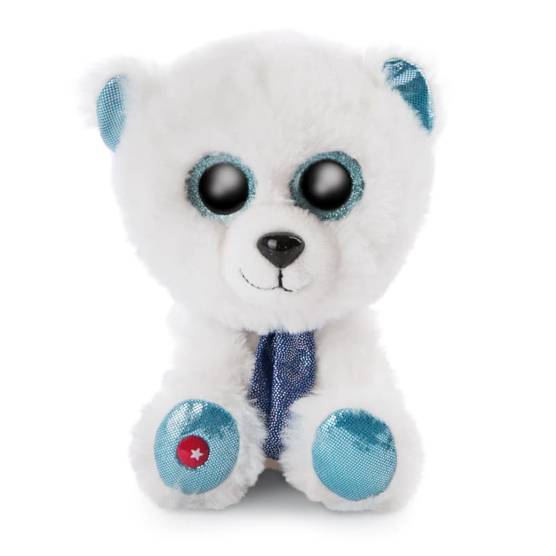Nici Glubschis Plush Soft Toy Winter Polar Bear Benjie, 15cm 1046955
