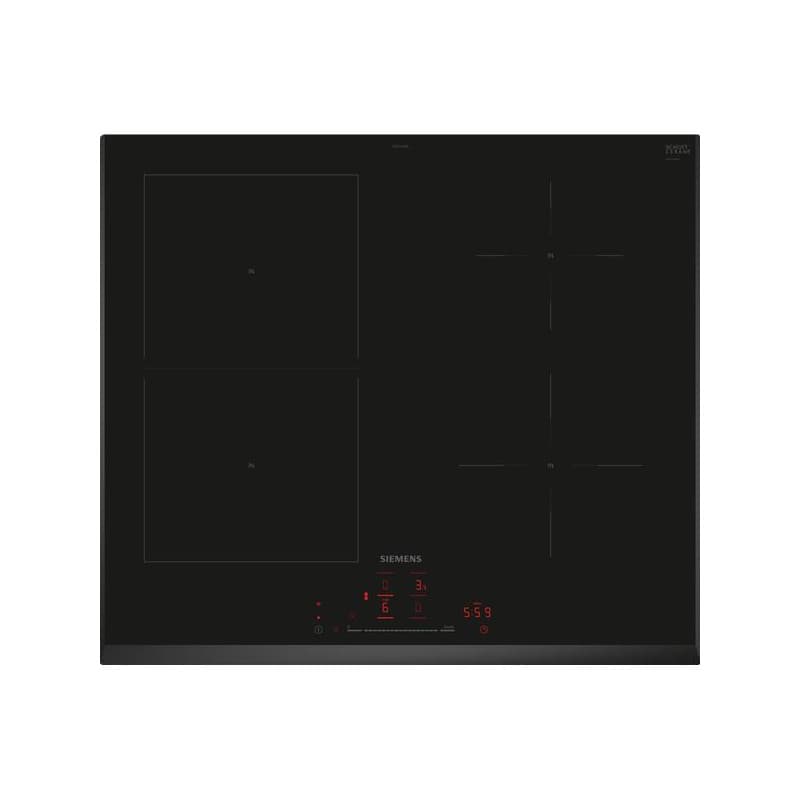 Siemens iQ500 ED651HSB1E plaque Noir Intégré 60 cm Plaque avec zone à induction 4 zone(s)