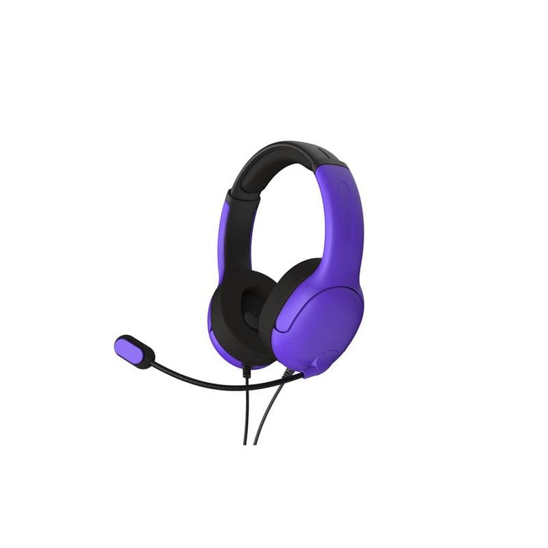 PDP Nebula Ultra Violet AIRLITE Casque Avec fil Arceau Jouer Noir, Violet