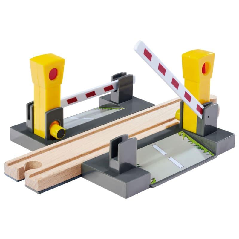 Eichhorn Train Tracks Railroad Crossing with Barriers, 3dlg. 100006500