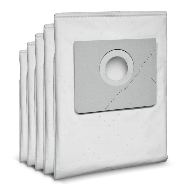 Sac filtrant non tissé pour aspirateur NT 20 1 NT 35 1 NT 38 1 de 5 pièces KÄRCHER 69074790
