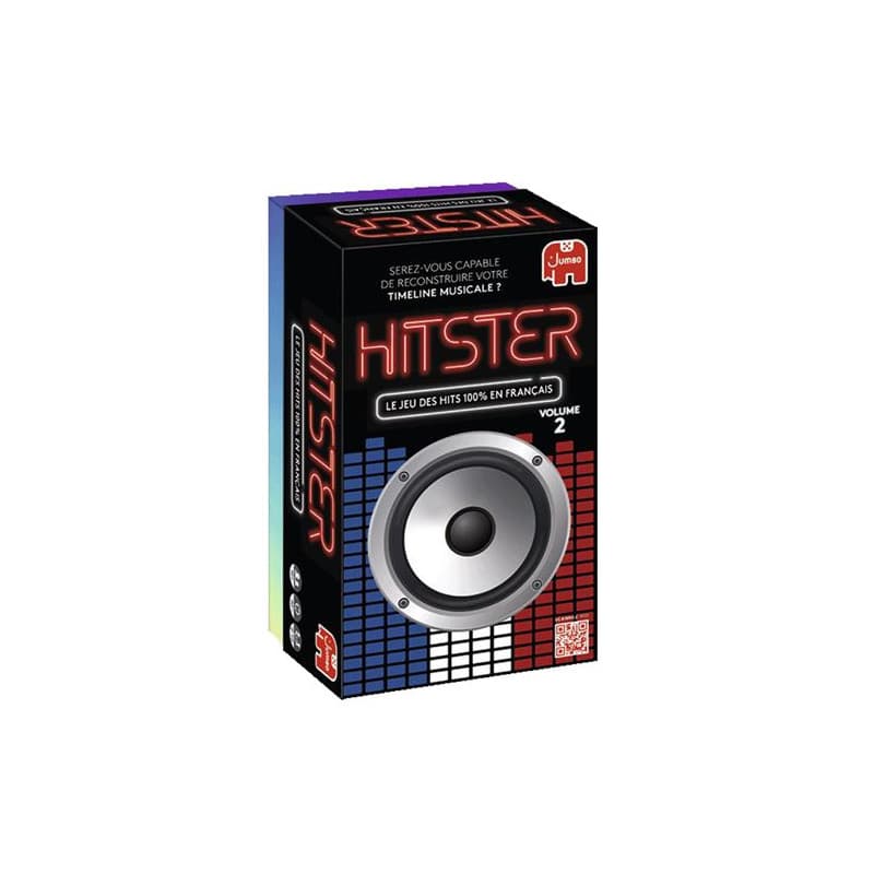 Dujardin Hitster 100% chansons françaises 30 min Jeu de cartes Fête