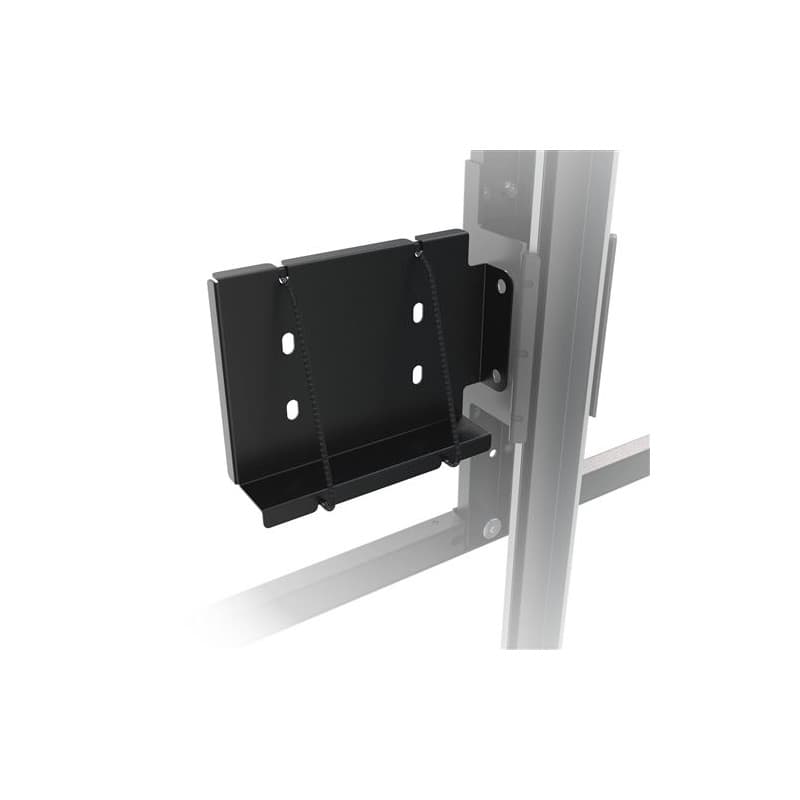 Support porte périphérique dos écran Erard pour pied TV KANA Noir