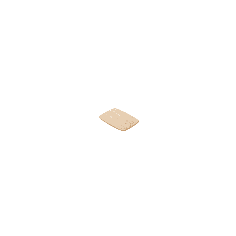 Ustensile de cuisine Point Virgule planche a decouper en bambou 40x30x1.2cm FSC 100%