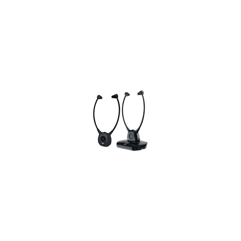 Casque TV Cgv DOLFIN ONYX Duo casques stethoscopiques TV HiFi sans fil