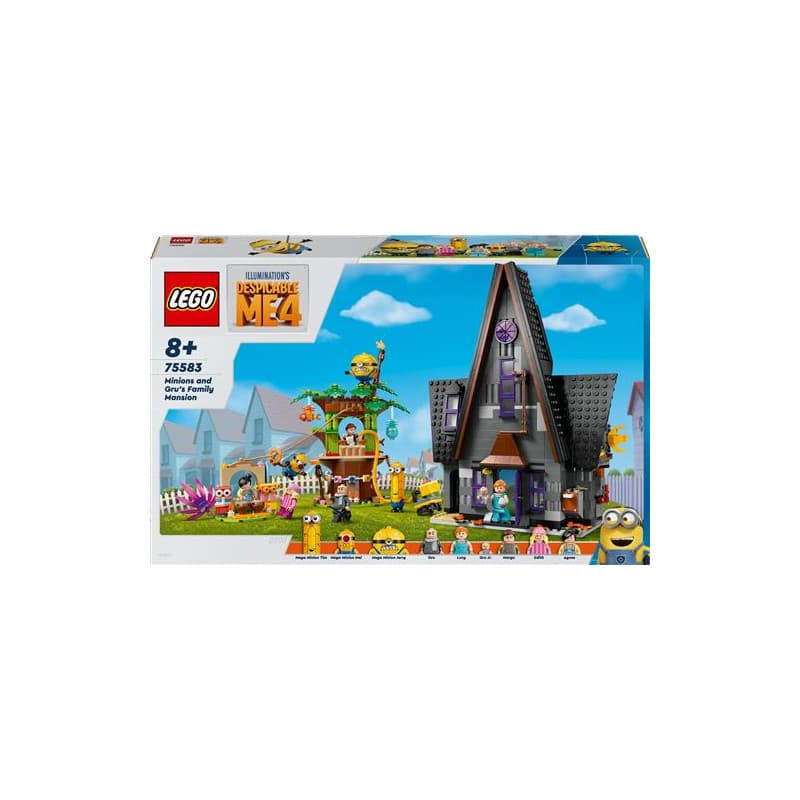 LEGO® Despicable Me 75583 Le manoir familial des Minions et de Gru