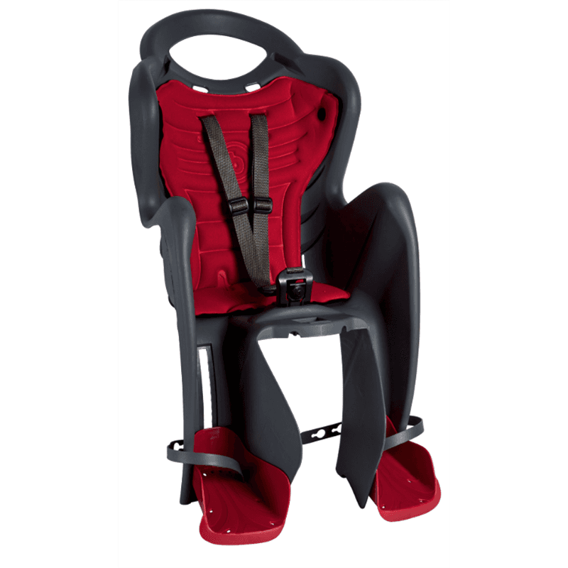 Bellelli Siège bébé pour vélo Mr Fox Relax B-Fix Anthracite/rouge
