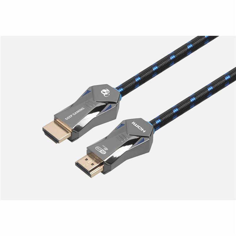 Deep Gaming DG-CAB-HDMI-21 câble HDMI 2 m HDMI Type A (Standard) Noir, Gris