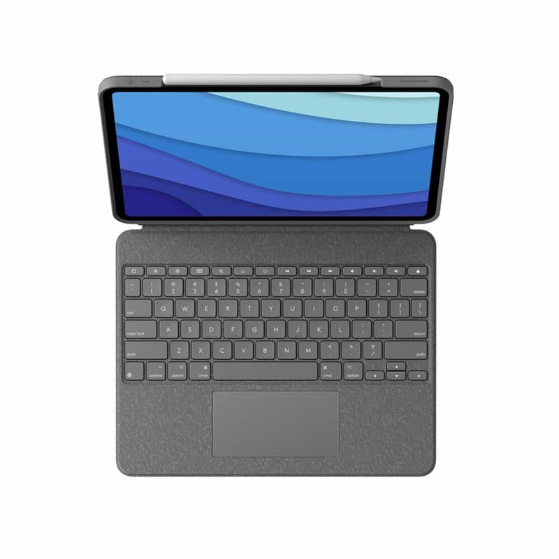 Logitech Combo Touch Gris Smart Connector QWERTY Espagnole