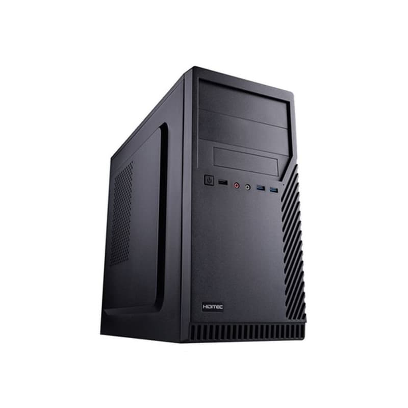 Hiditec CHA010012 unité centrale Micro Tower Noir