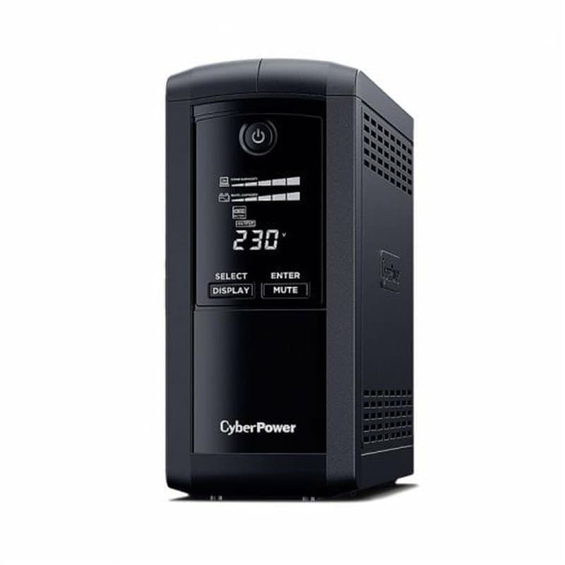 CyberPower VP1000ELCD alimentation d'énergie non interruptible Interactivité de ligne 1 kVA 550 W 4 sortie(s) CA