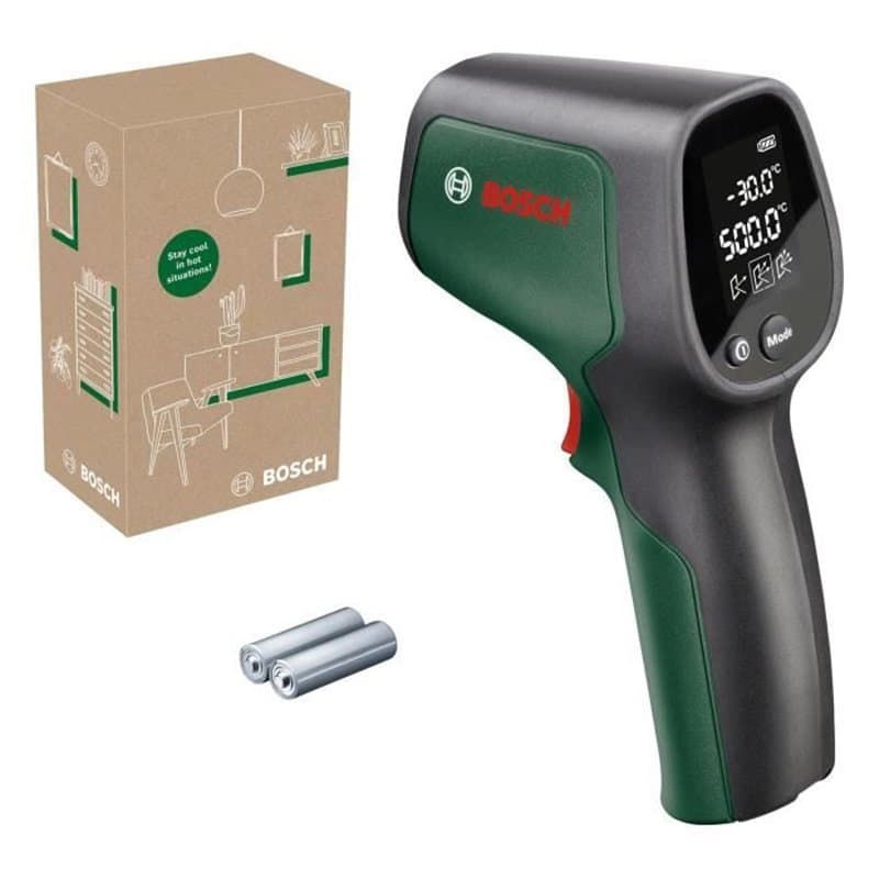 Bosch Universal Temp Noir, Vert F, °C -30 - 500 °C Écran integré