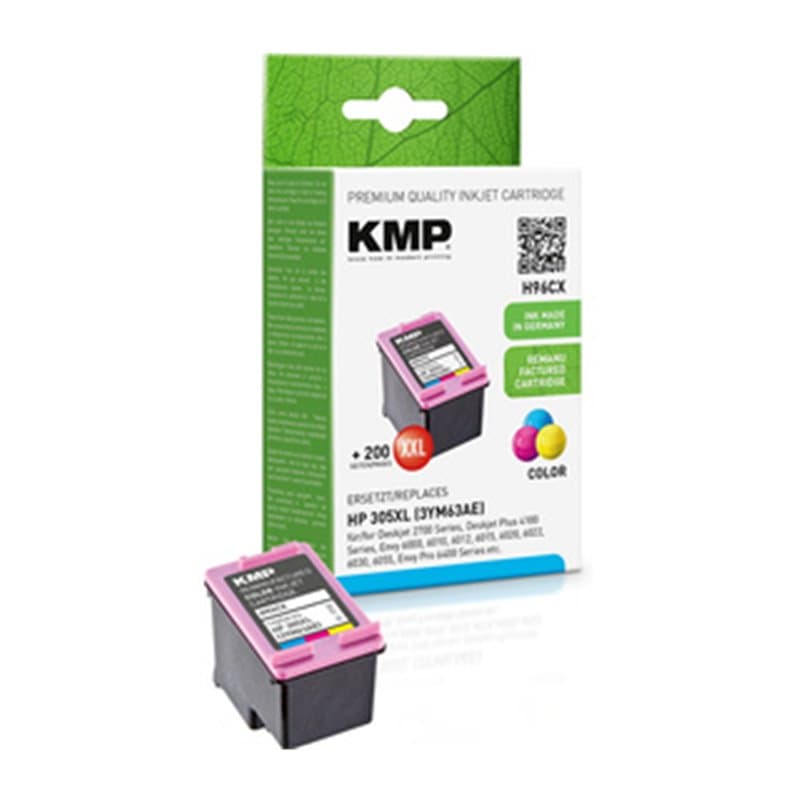 KMP SINGLEPACK H96CX cartouche d'encre 1 pièce(s) Compatible Rendement élevé (XL) Cyan, Magenta, Jaune