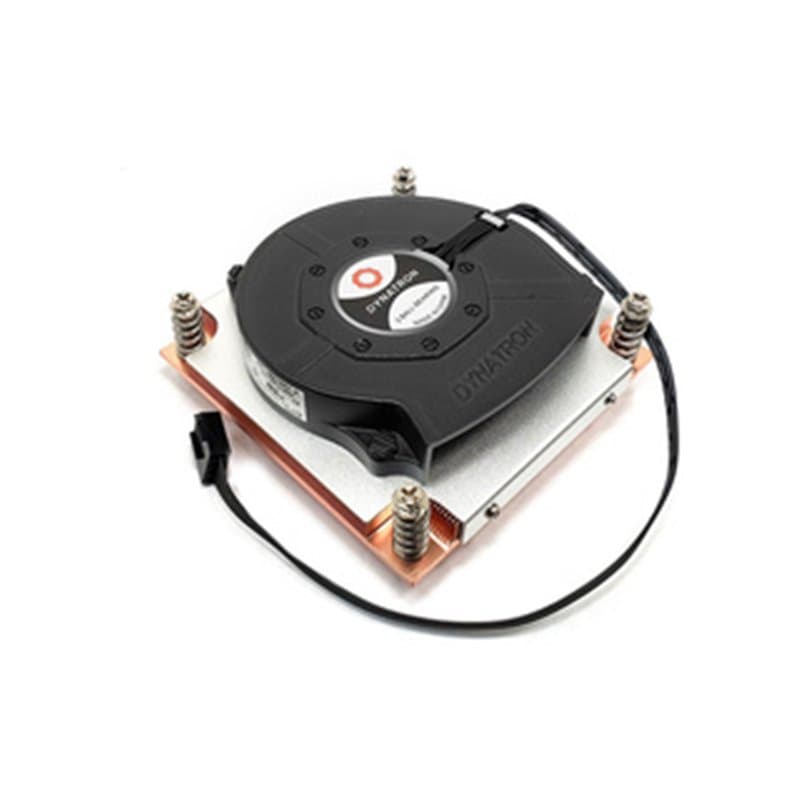 Inter-Tech Q-3 Processeur Dissipateur thermique/Radiateur 8 cm Noir, Argent 1 pièce(s)
