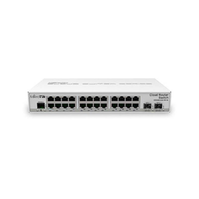 Mikrotik CRS326-24G-2S+IN commutateur réseau Géré Gigabit Ethernet (10/100/1000) Connexion Ethernet, supportant l'alimen