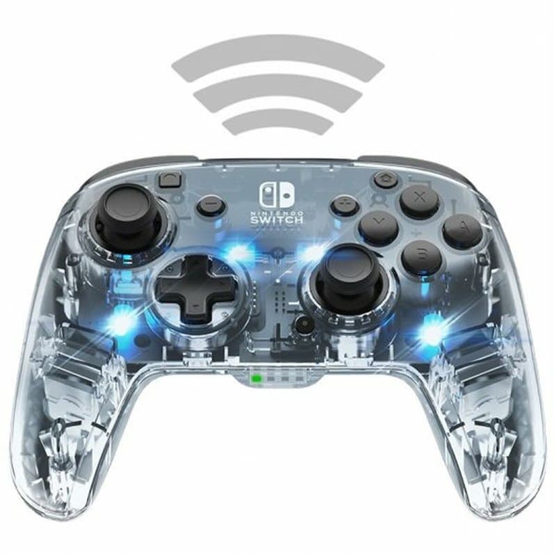 PDP Afterglow Noir, Transparent Manette de jeu Analogique/Numérique Nintendo Switch, Nintendo Switch Lite, Nintendo Swit