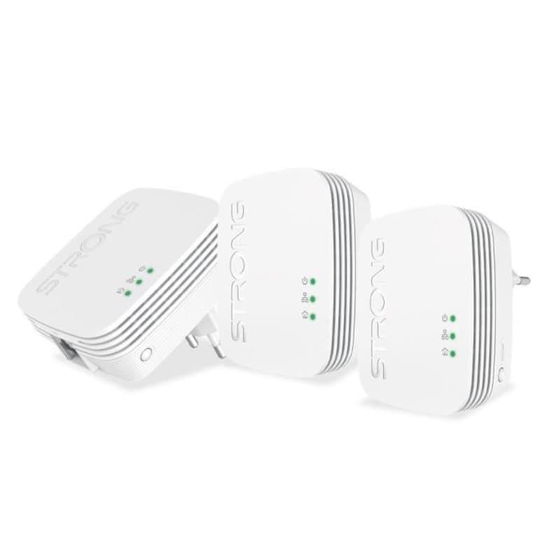 Kit CPL - STRONG - Powerline Wi-Fi 600 Duo - Module Wi-Fi, Point d'Acces 300 MB