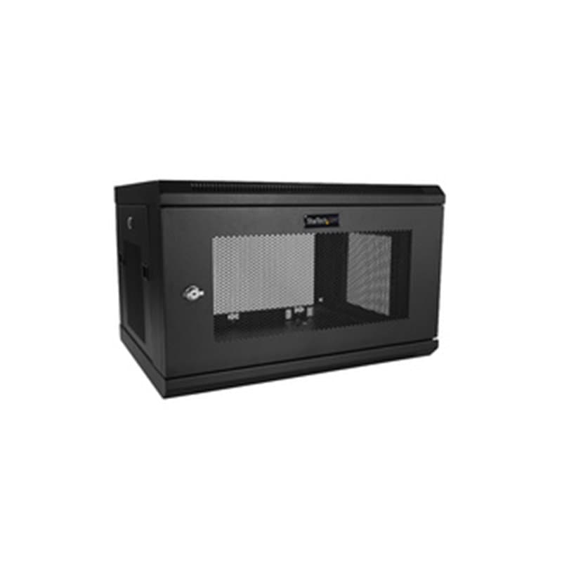 StarTech.com Rack serveur 6U à montage mural - Boîtier armoire serveur - Jusqu'à 38,1 cm de profondeur