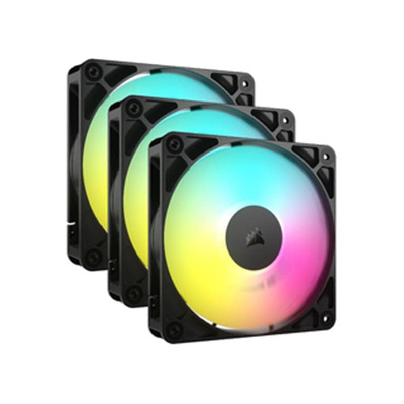 Corsair RS120 ARGB Boitier PC Ventilateur 12 cm Noir 3 pièce(s)
