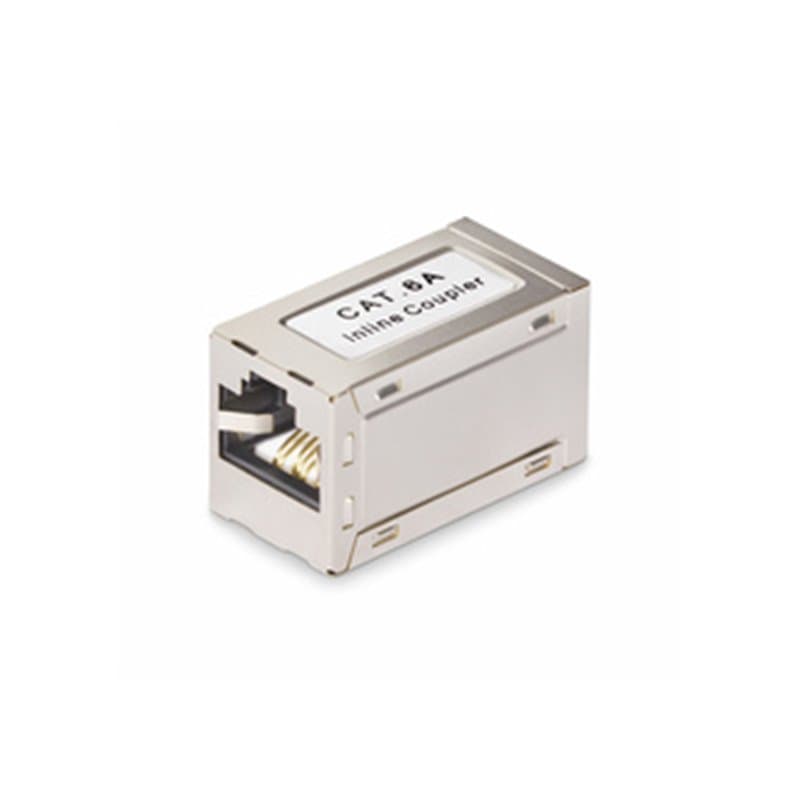 StarTech.com Coupleur RJ45 Blindé, Coupleur en Ligne Cat6a, Coupleur RJ45 Femelle vers Femelle (F/F) Brochage T568B, Ext