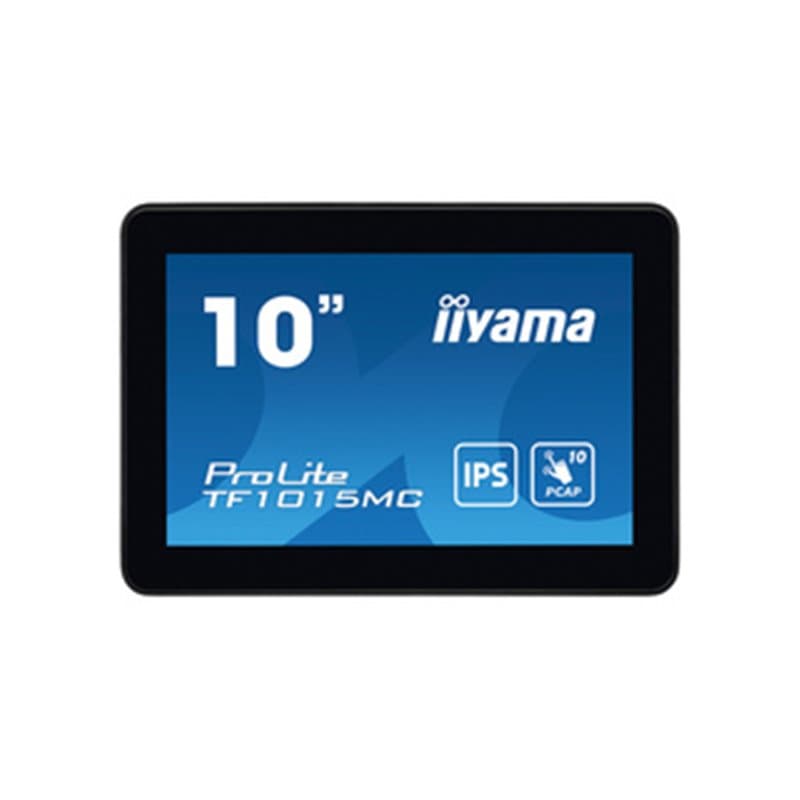iiyama TF1015MC-B3 affichage de messages Écran plat interactif 25,6 cm (10.1") LED 500 cd/m² HD Noir Écran tactile