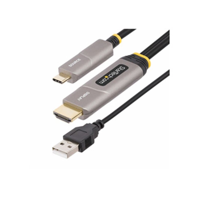 StarTech.com Câble USB-C vers HDMI 2.0 Optique Actif (AOC) de 9,15m, 4K 60Hz, Classé CL3, Câble Optique Actif, Câble Ada