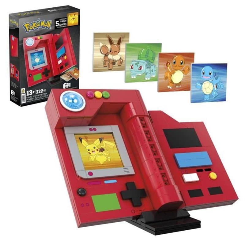 MEGA-Pokémon-Pokédex de la région de Kanto-322 pieces HYM37