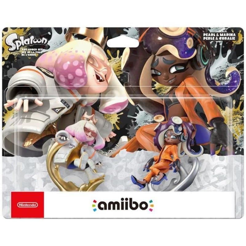 Figurine Amiibo - Perle & Coralie: Set de la Tour de l'Ordre Collection Splatoon
