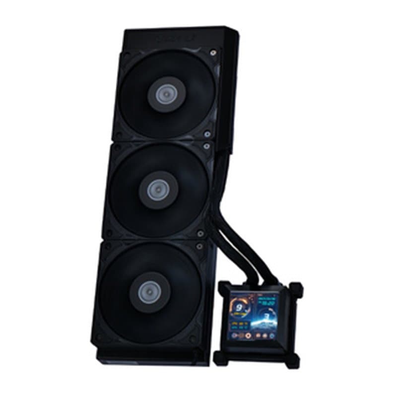 Lian Li HydroShift LCD 360S Boitier PC Refroidisseur de liquide tout-en-un 12 cm Noir