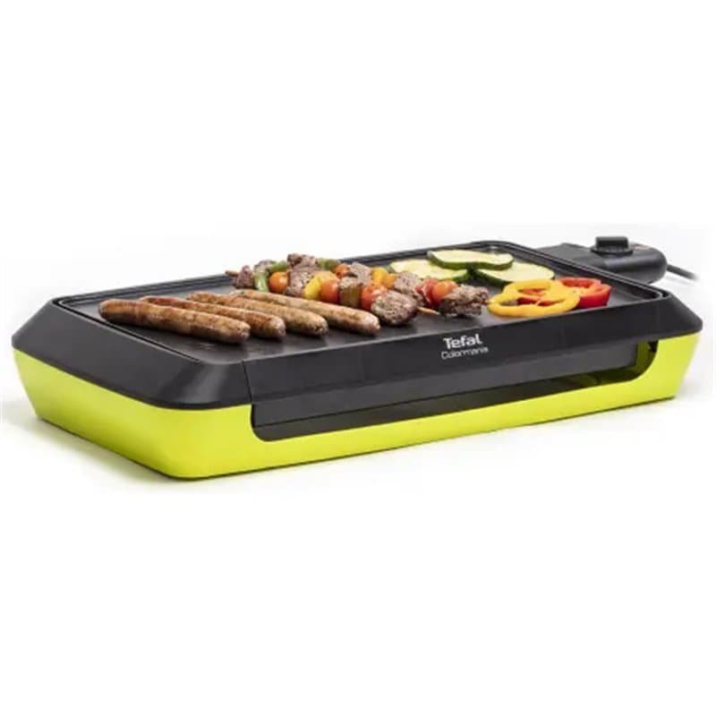 Tefal CB660301 gril éléctrique Pose libre 2000 W Noir, Vert
