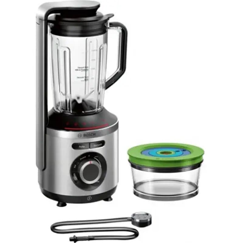 Bosch MMBV622M blender 1,5 L Mélangeur de table 1000 W Noir, Acier inoxydable