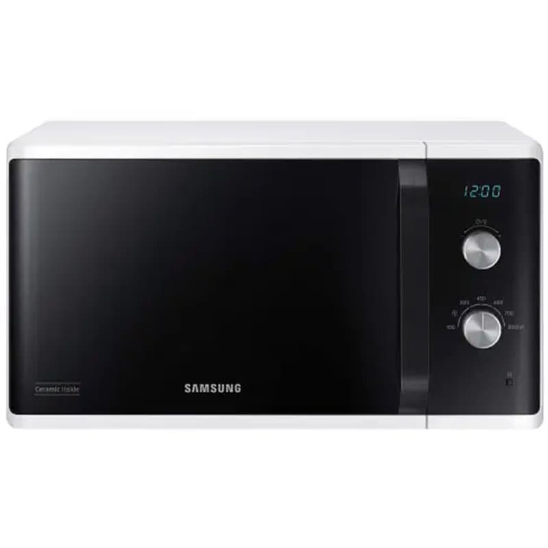Samsung MS23K3614AW Comptoir Micro-onde simple 23 L 800 W Noir, Blanc