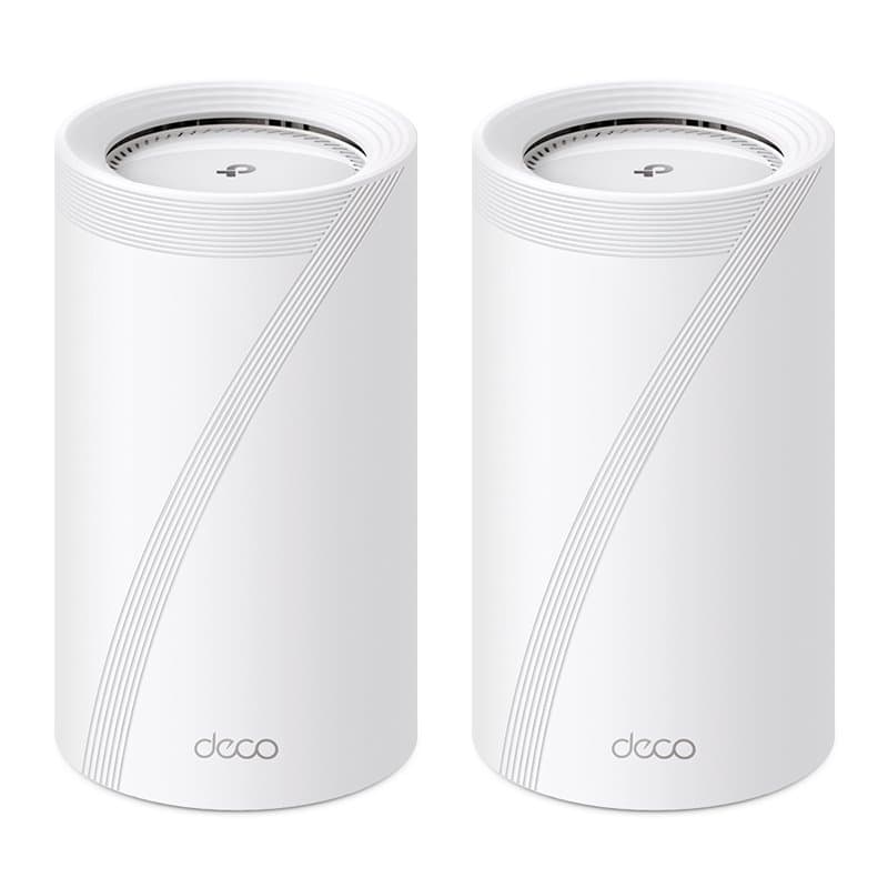 TP-Link Deco BE85 (2-Pack) Tri-bande (2,4 GHz / 5 GHz / 6 GHz) Wi-Fi 7 (802.11be) Blanc 4 Interne