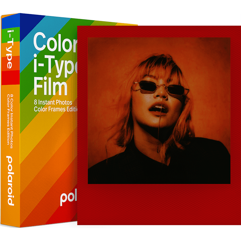 Pack de 8 Films Photo pour Appareil photo instantané i-Type Color Frames Polaroid