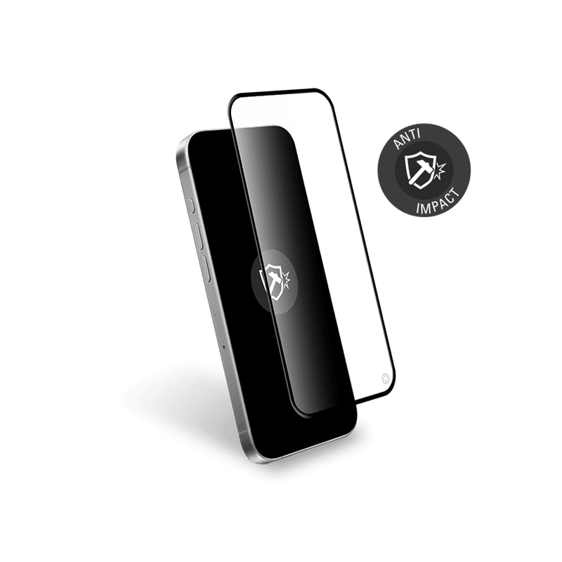 Protège écran iPhone 16 Pro Max 2.5D Anti-impact - 60% verre recyclé - Garanti à vie Force Glass