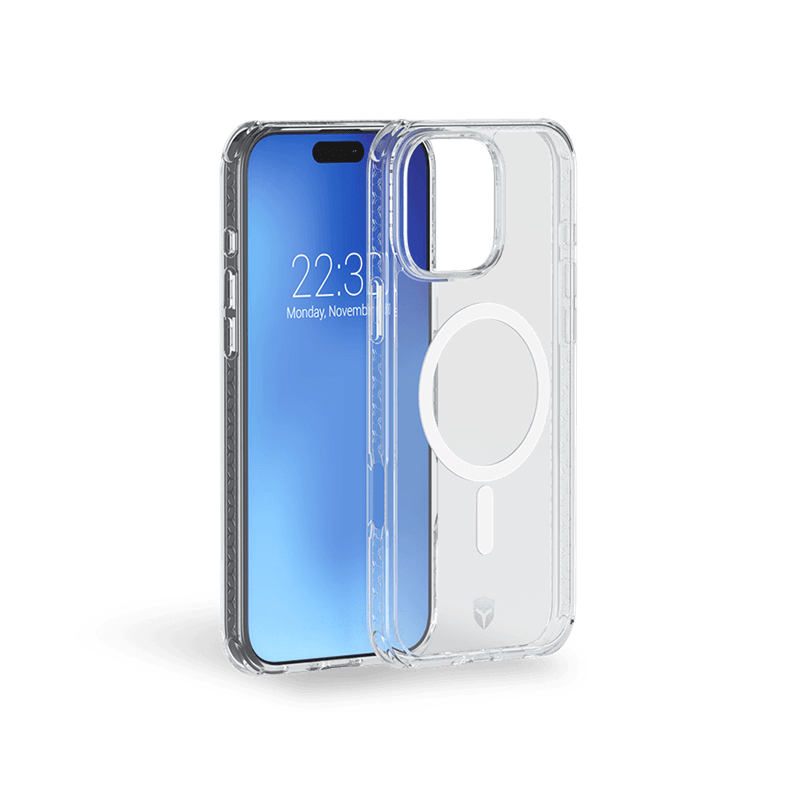 Coque Renforcée iPhone 16 Pro Max AIR Compatible MagSafe Transparente - Garantie à vie Force Case
