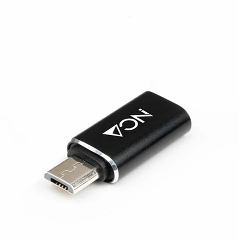 Nanocable 10.02.0014 changeur de genre de câble Micro USB USB-C Noir
