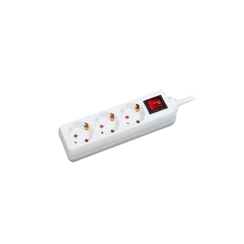Silver Electronics 9640 multiprise 1,5 m 3 sortie(s) CA Intérieure Blanc