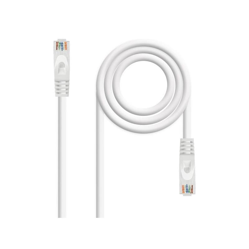 NanoCâble 10.20.1803-W câble de réseau Blanc 3 m Cat6a U/UTP (UTP)