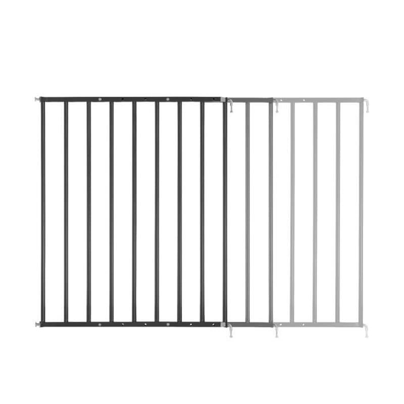 Badabulle Barriere de sécurité Enfant Safe&Protect XL - Extensible (60 a 106.5 cm) - Ouvertures Extra Large - Fixation V