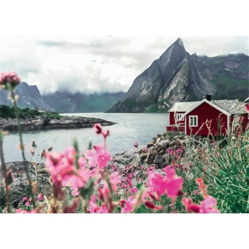 Ravensburger-Puzzle 1000p-Reine, Lofoten, Norvege (Highlights)-Adultes & enfants-Des 14 ans-Puzzle de qualité supérieure