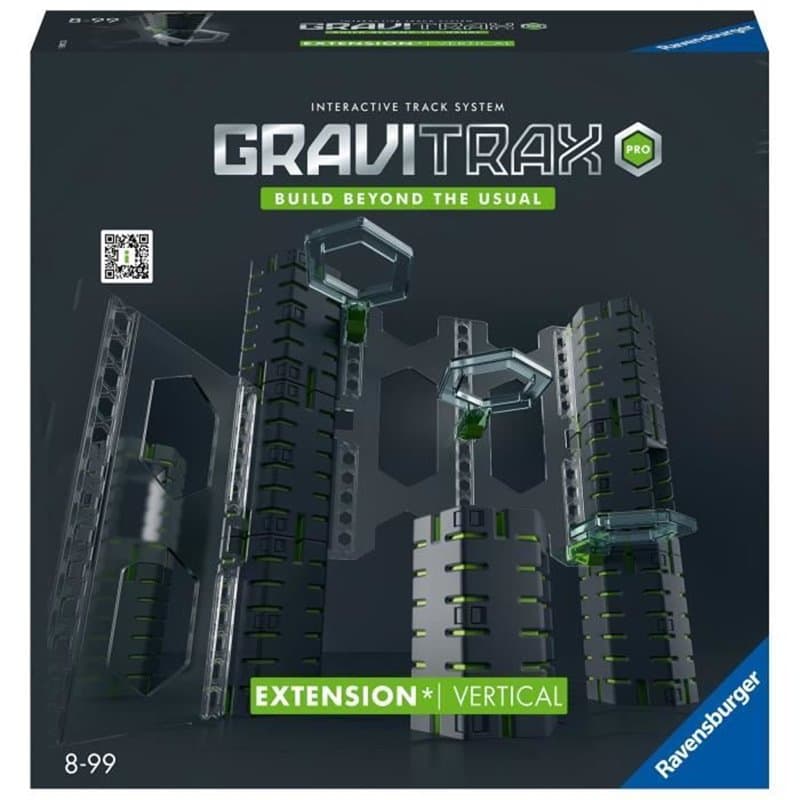 Ravensburger-GraviTrax PRO Set d'extension Vertical-33 pieces-Circuit de billes-Parcours de billes a construire-Des 8 an