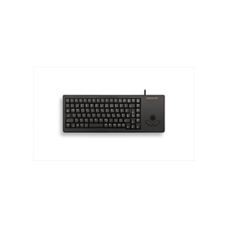 CHERRY XS G84-5400 TRACKBALL KEYBOARD Clavier filaire miniature, trackball, USB, noir, AZERTY - FR