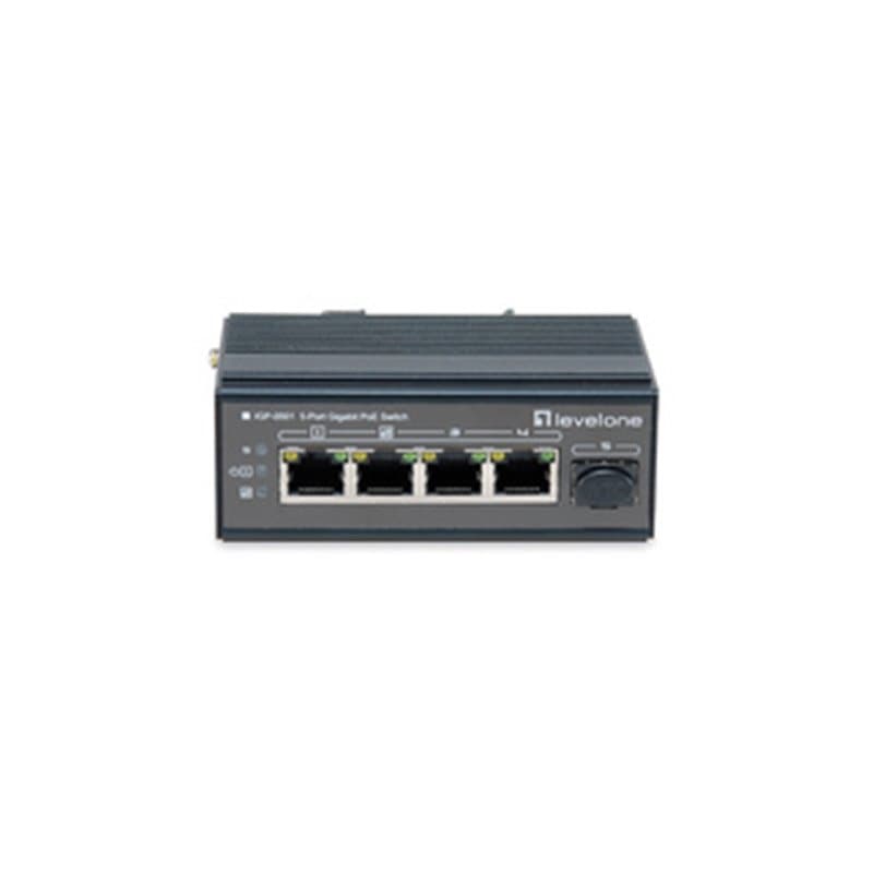 LevelOne IGP-0501 commutateur réseau Gigabit Ethernet (10/100/1000) Connexion Ethernet, supportant l'alimentation via ce