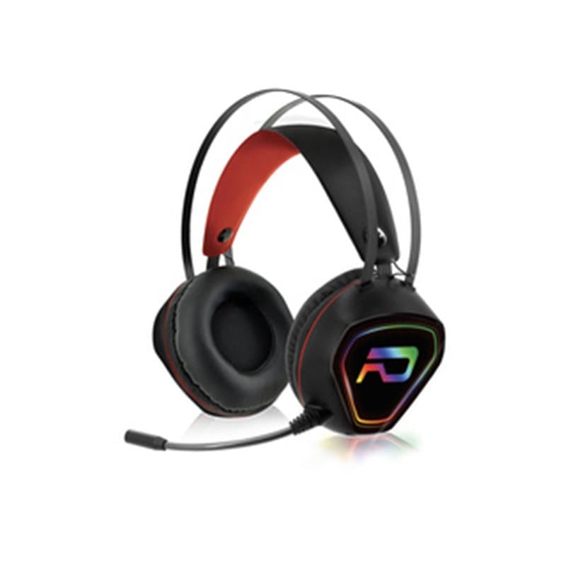 ADVANCE GTA 230 Casque Avec fil Arceau Jouer Noir, Rouge