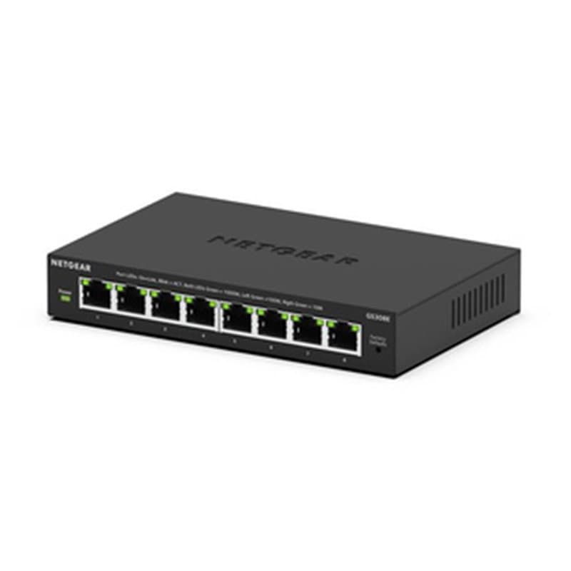 NETGEAR GS308E Géré L2/L3 Gigabit Ethernet (10/100/1000) Connexion Ethernet, supportant l'alimentation via ce port (PoE)