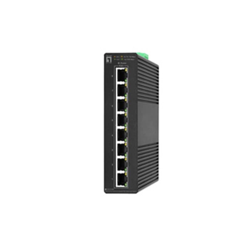 LevelOne IGS-2108P commutateur réseau Géré L2 Gigabit Ethernet (10/100/1000) Connexion Ethernet, supportant l'alimentati