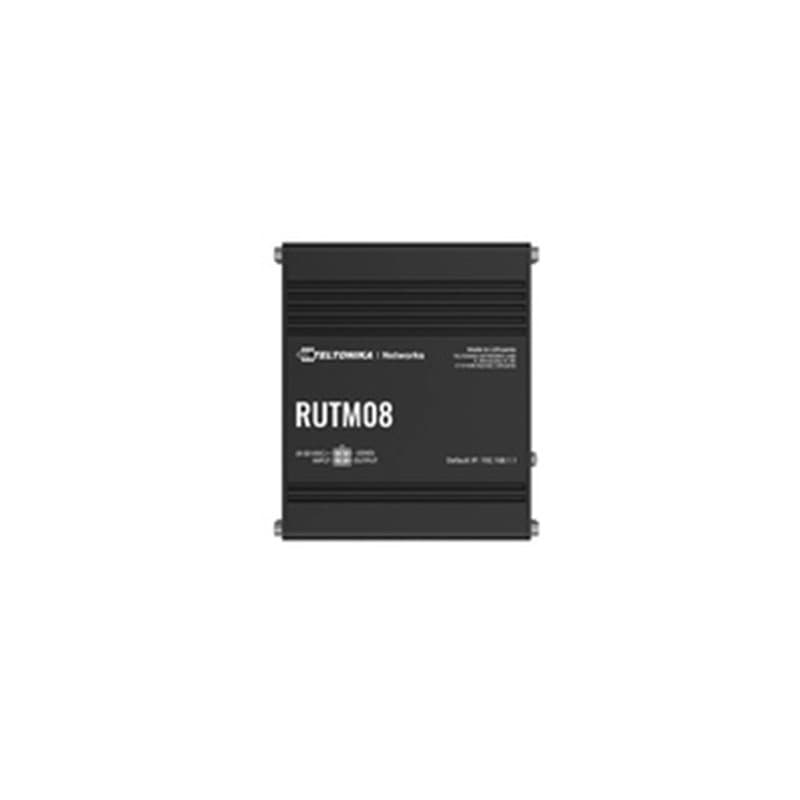Teltonika RUTM08 Routeur connecté Gigabit Ethernet Noir