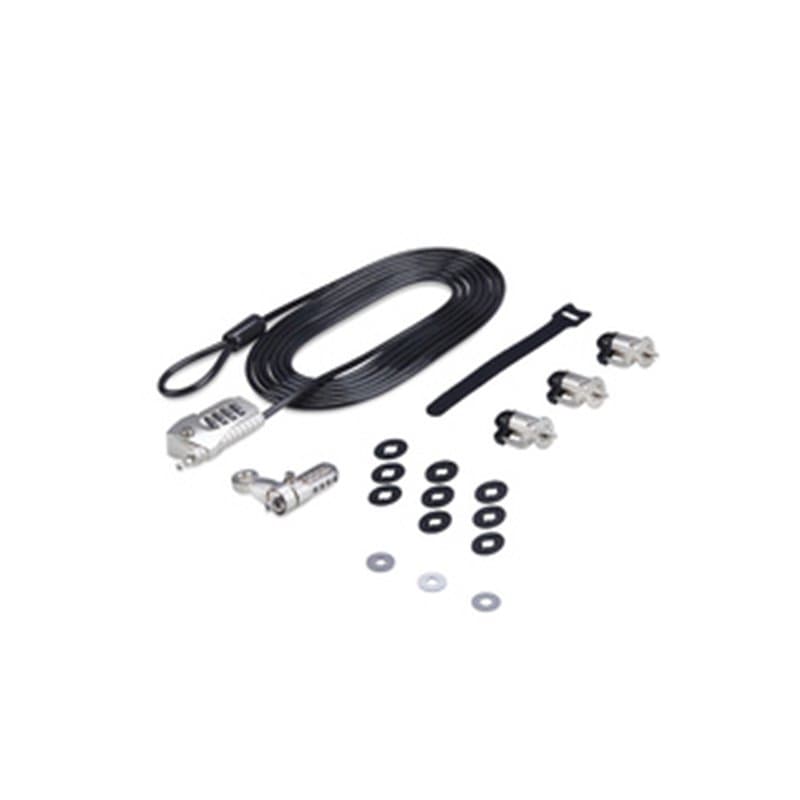 StarTech.com Kit de Verrouillage pour Ordinateur Portable/de Bureau et Périphériques, Verrou/Serrure Antivol, K-Slot, Câ
